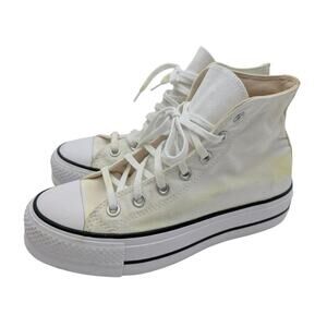 Converse Chuck Taylor All Star Lift High Top Sneaker Women's White Sz US7 EU37.5